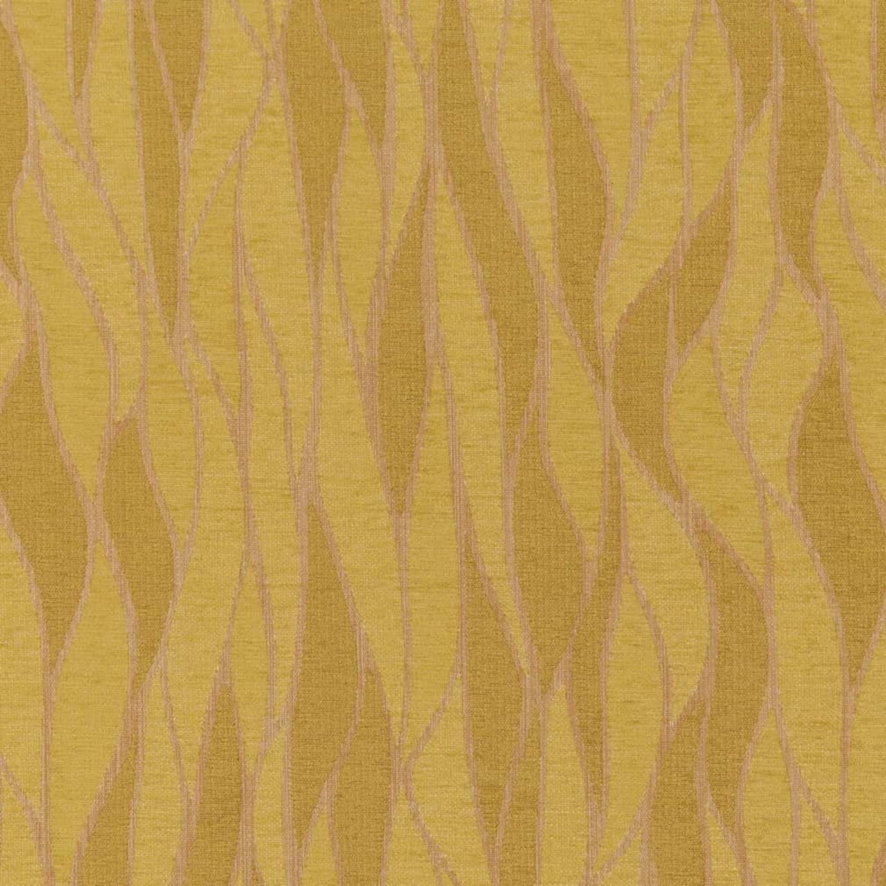 Citron - Gold Yellow,green Abstract Geometric Upholstery Fabric 54 Inches"